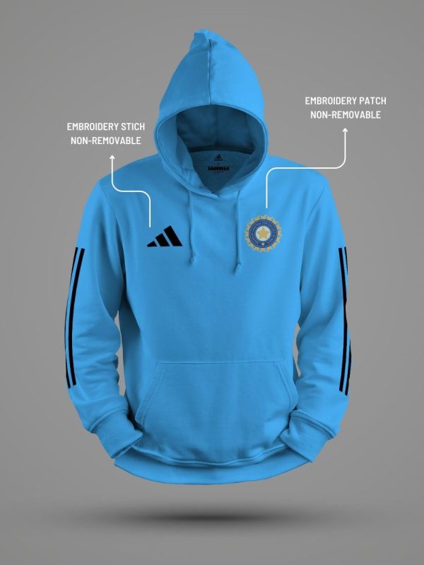 1 Indian cricket team hoodie front