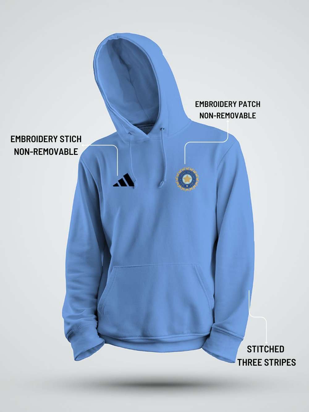 ADIDAS HOODY DETAIL FRONT 2