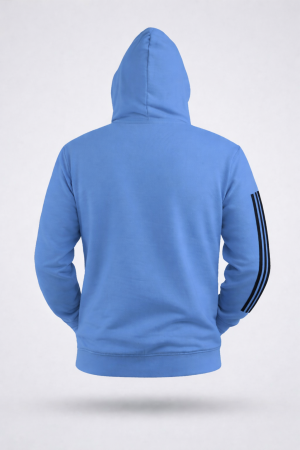 Adidas Team India Hoodie - ClimaCool Tech 3 indian cricket team hoodie back view