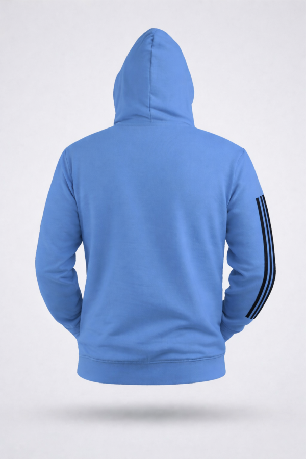 Adidas Team India Hoodie - ClimaCool Tech 1 indian cricket team hoodie back view