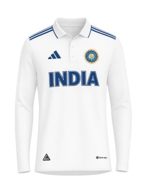 india test jersey front posing