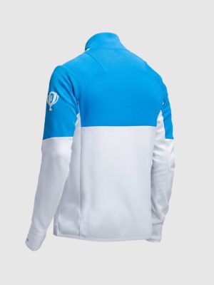 indian team zipper jacket back view