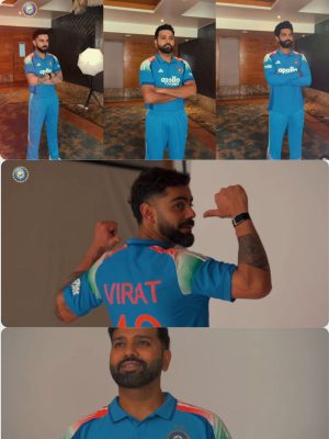 Team India ODI Jersey 2025 - With Name And Number - Image 4