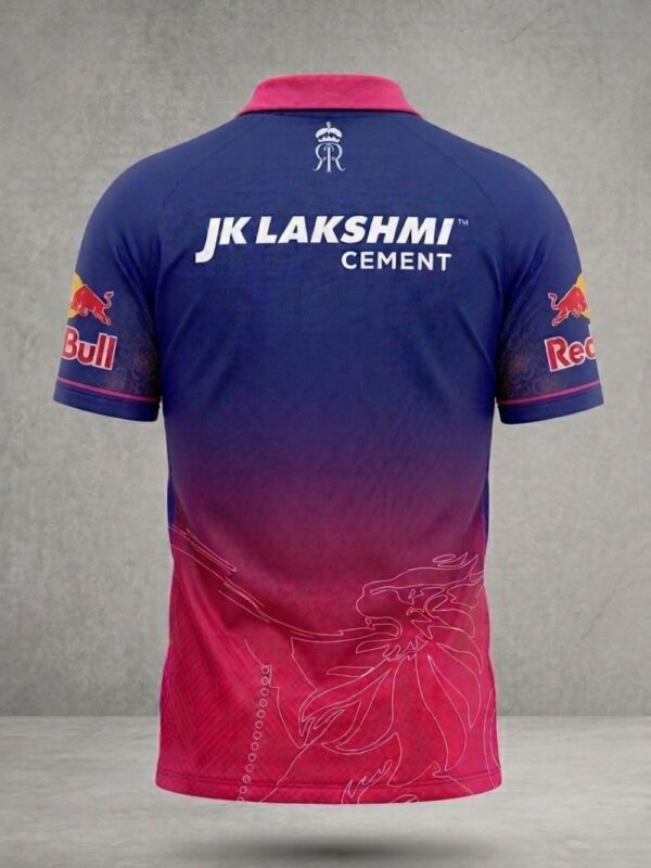 Rajasthan Royals Jersey 2026 backside
