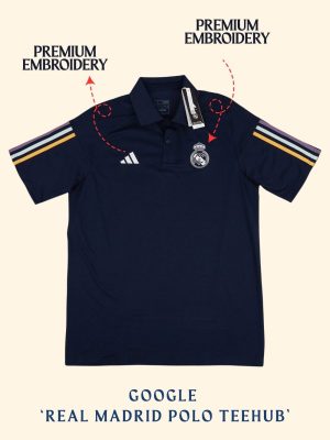 Real Madrid adidas Polo T-Shirt - Premium Polo