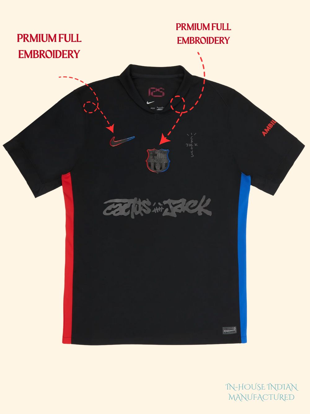 Travis Scott × FC Barcelona 24/25 Away