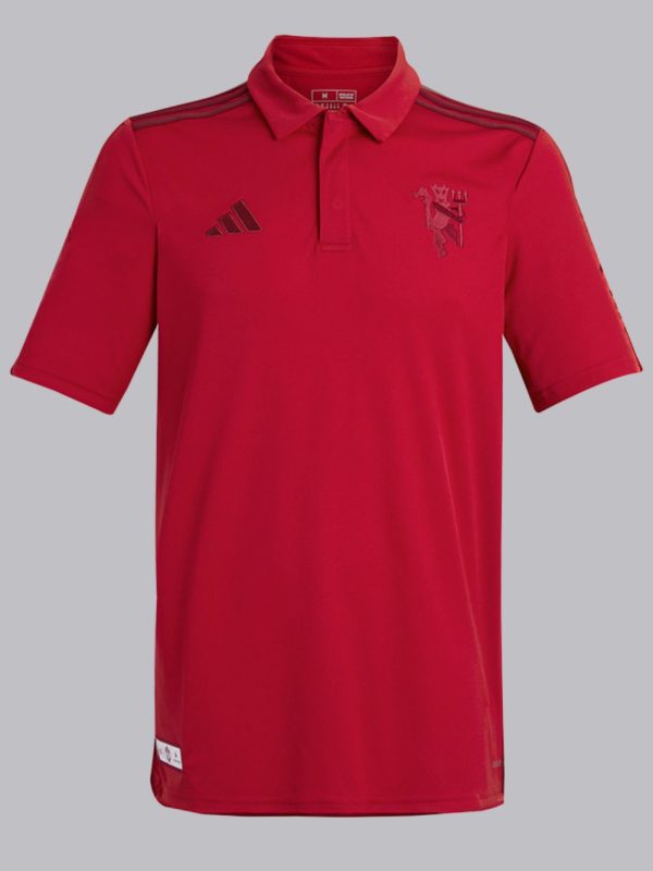 Snapdragon Manchester United red polo shirt, limited edition