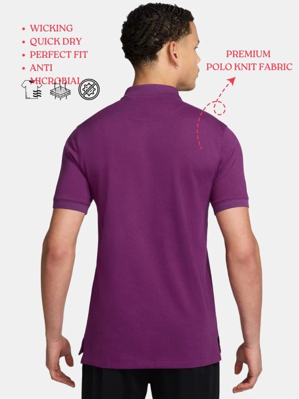 FC Barcelona polo shirt for men in navy blue