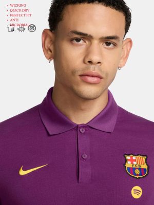 FC Barcelona polo shirt cotton casual wear