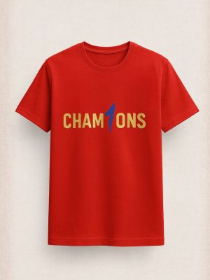 RCB Champions Tee - RED - Image 1