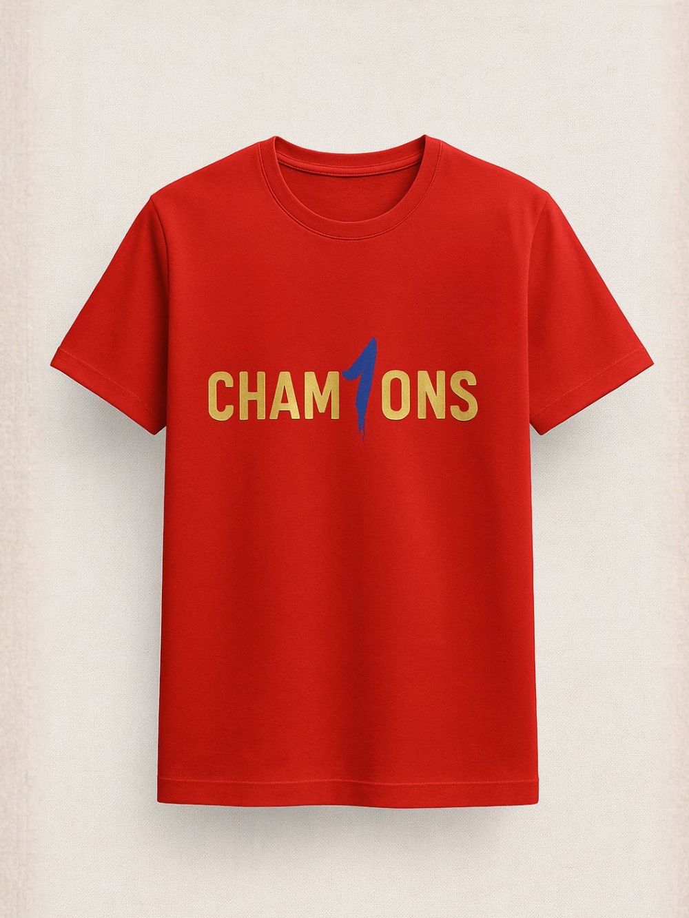 RCB Champions Tee RED TEEHUB