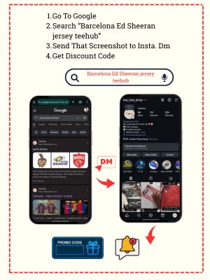 FC Barcelona Ed Sheeran Jersey - Premium - El Clasico - Image 3