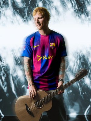 FC Barcelona Ed Sheeran Jersey - Premium - El Clasico - Image 6