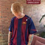 FC Barcelona Ed Sheeran Retro Jersey 2005–06 Limited Edition – Teehub Exclusive