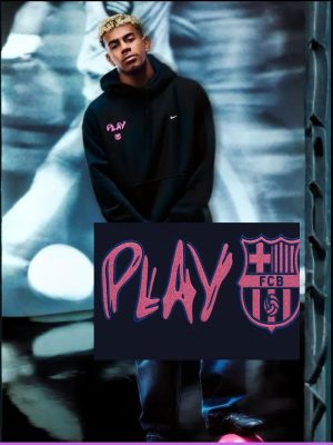 FC Barcelona Ed Sheeran Hoodie Embroidered Clima Cool Premium