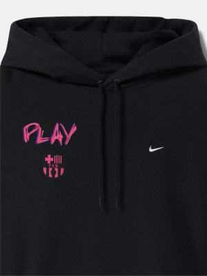FC Barcelona Ed Sheeran Hoodie Embroidered Clima Cool Premium - Image 5