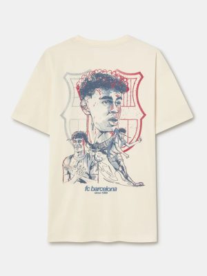 FC Barcelona Lamine Yamal Since 1899 T-Shirt - Cotton - Brand Premium - Image 1