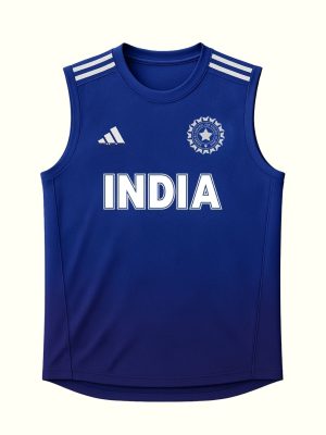 team india sleevelesss tshirt