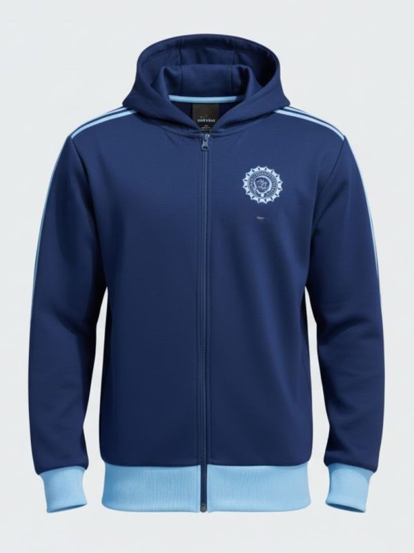 indian team hoodie navy blue Indian team navy hoodie teehub