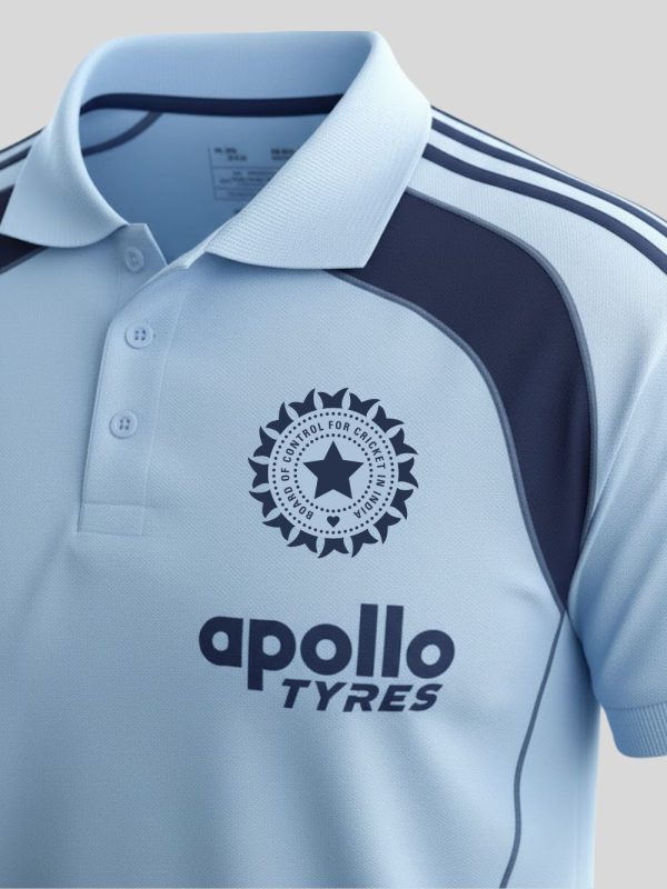 team india adidas travel polo