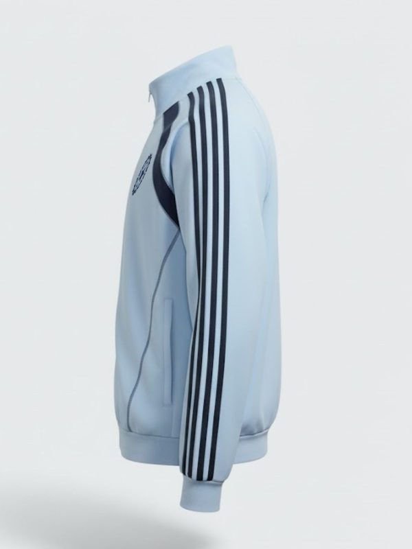 team india sky blue travel jacket side view teehub