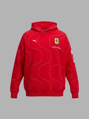 Ferrari F1 red hoodie 300 gsm premium fleece TEEHUB