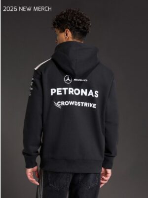 Formula 1 Merchandise - AMG Petronas Hoodie 2026 11 Mercedes AMG Petronas F1 hoodie premium F1 merch in India Teehub exclusive