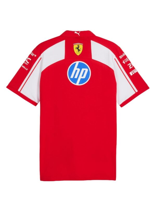 F1 Ferrari 2026 Team Polo T Shirt 2 Scuderia Ferrari 2026 Team Polo 3