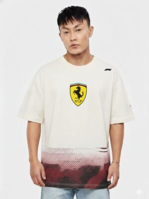 f1 ferrari oversized tshirt teehub