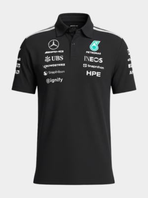 F1 polo shirt Mercedes premium performance F1 merch in India Teehub