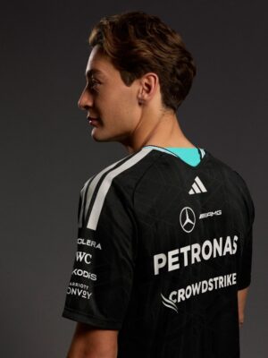 F1 driver tee Mercedes AMG Petronas premium F1 merch in India Teehub