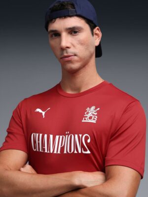 RCB Champions T Shirt 2026 - RCB Legacy Tee 5 RCB Champions tshirt side view teehub