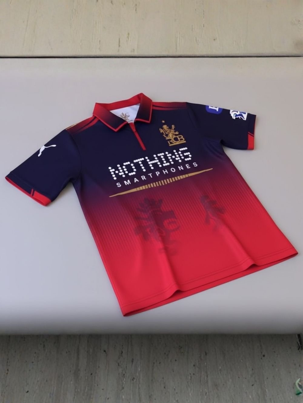 RCB Jersey 2026 With '1' Star - NOTHING JERSEY - TEEHUB