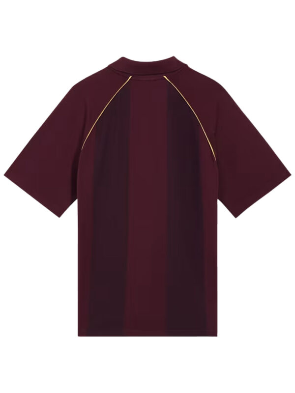RCB Stripper Travel Polo T - Shirt 2026 - Maroon 1 rcb travel tshirt maroon back