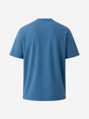 One8 Virat ARC T-Shirt - BLUE 6 One8 Virat ARC graphic T-shirt in premium cotton with modern streetwear design and regular fit, available only on TeeHub.
