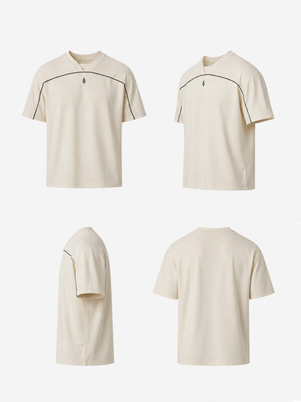 One8 Virat ARC T-Shirt 5 One8 Virat ARC cotton graphic T-shirt with premium fabric, comfortable regular fit, exclusive fashion collection on TeeHub.