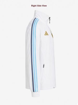 Premium Argentina anthem jacket inspired by Lionel Messi stand-up collar regular fit