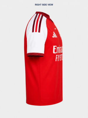 Customized Arsenal FC Home Jersey 2026/27 with premium breathable sports fabric and regular fit, available only on TeeHub.