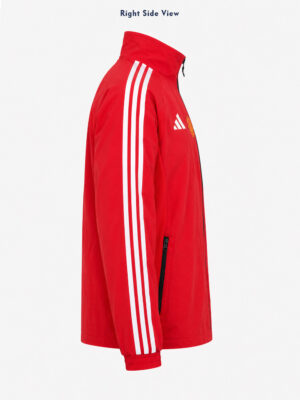 Manchester United stand-up collar anthem jacket for football fans available on TeeHub