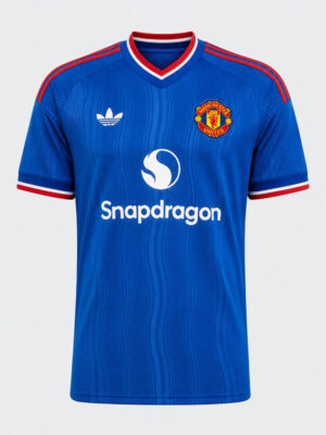Manchester United 26/27 Away Jersey by TeeHub featuring premium sports fabric and regular fit for football fans.