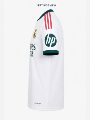 Customized Real Madrid Home Jersey 2026/27 with premium breathable sports fabric and regular fit, available only on TeeHub.