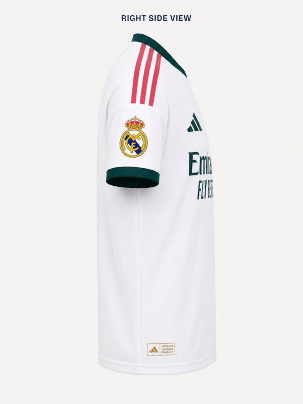 Real Madrid 2026/27 Home football jersey featuring premium soft sports fabric and customized name and number, TeeHub exclusive.