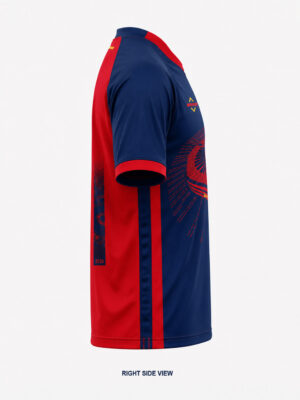 Customized Barcelona Home Jersey 2026/2027 with premium breathable sports fabric and regular fit, available only on TeeHub.
