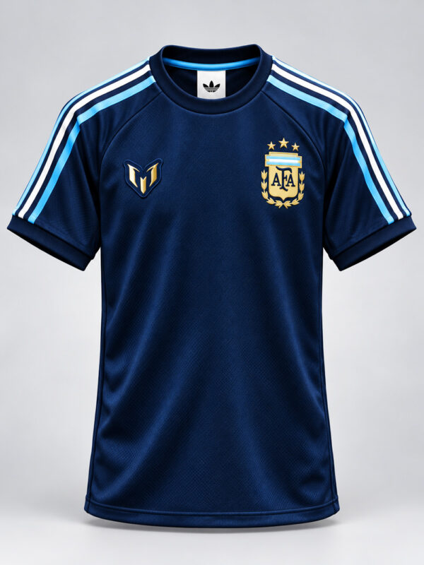 Messi Farewell T Shirt 2026 | Premium Edition 2 Argentina FC Messi Farewell T-Shirt 2026 Limited Edition with premium fabrics and rib neck.